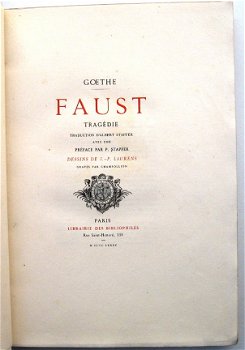 Faust 1885 Goethe #27 van 125 ex. Fraaie band Fleuret - 4