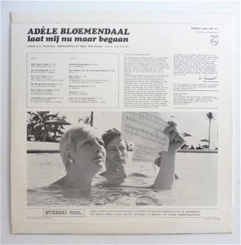 LP: Adele Bloemendaal - Laat mij nu maar begaan (1968) - 2