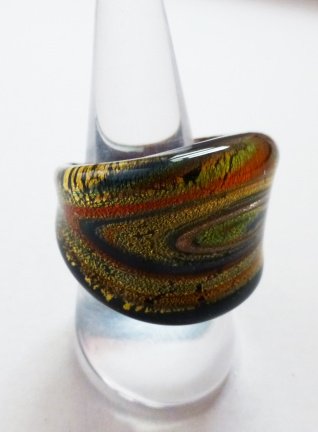 Mooie glasring (418) - nr. 1