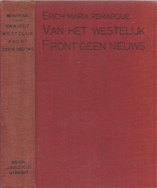 ERICH MARIA REMARQUE**VAN HET WESTELIJK FRONT GEEN NIEUWS**