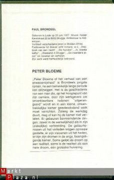 PAUL BRONDEEL**PETER BLOEME**LINNEN HARDCOVER CLAUWAERT