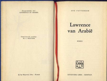 SYD PATTERSON**LAWRENCE VAN ARABIË**LAWRENCE OF ARABIA** - 2