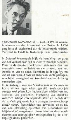 YASUNARI KAWABATA**DUIZEND KRAANVOGELS**GRIJZE KARTONNEN HAR