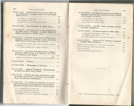 A. GAZIER**PETITE HISTOIRE DE LA LITTERATURE FRANCAISE** - 7