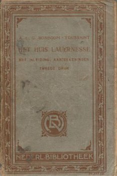 A. L. G. BOSBOOM-TOUSSAINT**HET HUIS LAUERNISSE**1919** - 2