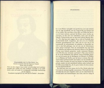 HONORE DE BALZAC**VADER GORIOT**BLAUWE BOEKENSCHAT HARDCOVER - 3