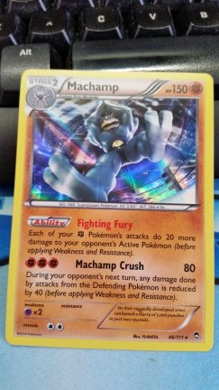 Machamp holo 46/111 XY Furious Fists - nr. 1