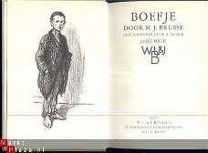 M.J. BRUSSE **BOEFJE **1957**W. L . & J. BRUSSE'S UITG. MIJ.