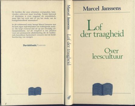 MARCEL JANSSENS**LOF DER TRAAGHEID*OVER LEESCULTUUR**WITTE D - 1