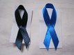 donkerblauwe lintjes dark blue ribben ME / MCS - 2 - Thumbnail