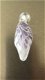 Handgemaakte glashanger met paarse bloem NIEUW. - 2 - Thumbnail