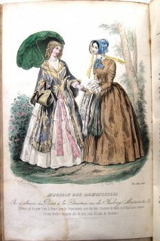Magasin des Demoiselles 1845 Tome Premier Mode 11 kleurenill - 1
