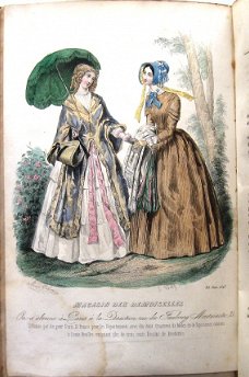 Magasin des Demoiselles 1845 Tome Premier Mode 11 kleurenill