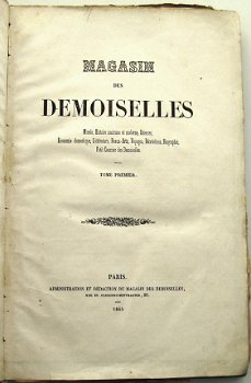 Magasin des Demoiselles 1845 Tome Premier Mode 11 kleurenill - 3
