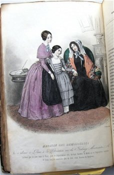 Magasin des Demoiselles 1845 Tome Premier Mode 11 kleurenill - 7