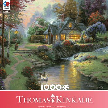 Ceaco - Kinkade - Stillwater Cottage - 1000 Stukjes Nieuw - 2