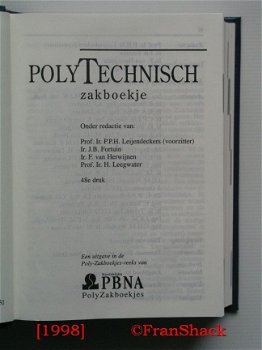 [1998] PolyTechnisch zakboekje/ 48e druk 1998, Leijendeckers e.a., Kon.PBNA - 2