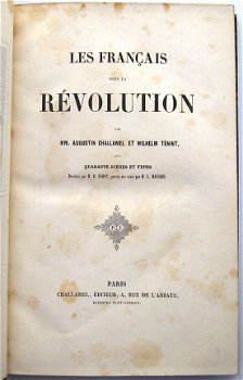 Les Français sous la Révolution 1843 Franse Revolutie - 4