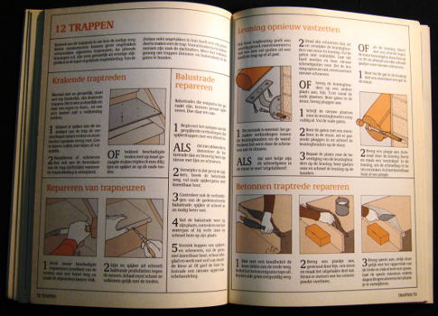 201 klusjes in huis,123 blz,veel demo afbeeldingen,1980,zgan - 5