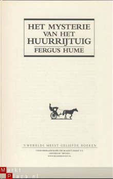 FERGUS HUME**HET MYSTERIE VAN HET HUURRIJTUIG**SKYVERTEX HAR - 2