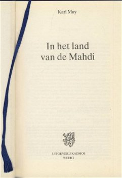 KARL MAY**IN HET LAND VAN DE MAHDI**BLAUWE HARDCOVER KADMOS - 2