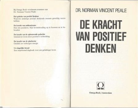 DR. NORMAN VINCENT PEALE**DE KRACHT VAN POSITIEF DENKEN** - 3