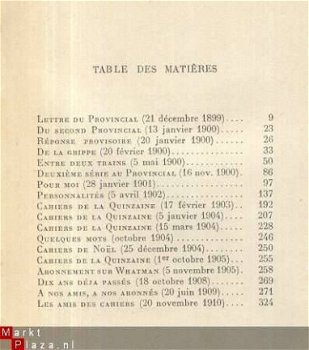 MADAME CHARLES PEGUY**PEGUY ET LES CAHIERS**NRF GALLIMARD** - 3