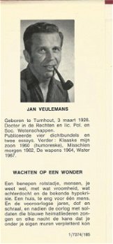 JAN VEULEMANS**WACHTEN OP EEN WONDER** RODE TEXTUUR LINNEN** - 2