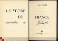 JEAN DUCHE**L'HISTOIRE DE FRANCE RACONTEE A JULIETTE**HARDCO - 2 - Thumbnail