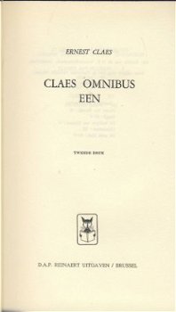 ERNEST CLAES OMNIBUS EEN 1.FLOERE 2JEUGD.3.DE HEILIGEN 4.CLE - 7