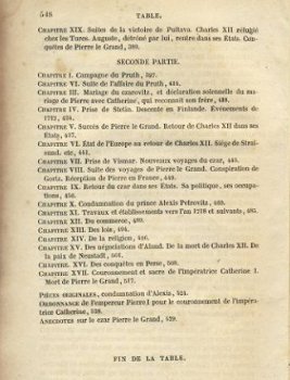 VOLTAIRE**HISTOIRE DE CHARLES XII + HISTOIRE DE RUSSIE*DIDOT - 8