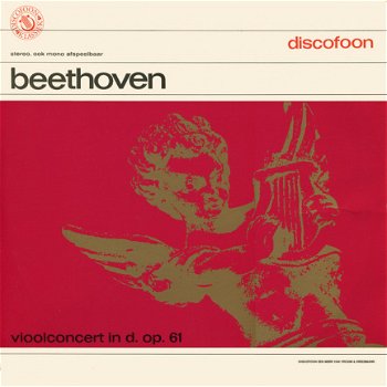 LP - Beethoven - Vioolconcert in d Op. 61 - 0