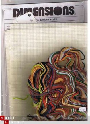 DIMENSIONS Borduurpakket FISHERMEN'S FANCY - Afbeelding 2