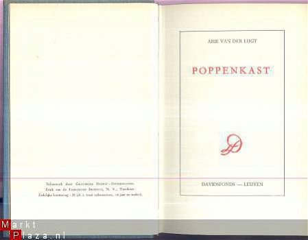 ARIE VAN DER LUGT**POPPENKAST**UITGESPROKEN LINNEN HARDCOVER - 2