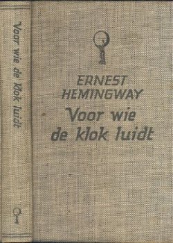 ERNEST HEMINGWAY**VOOR WIE DE KLOK LUIDT**TEXTUUR LINNEN - 1