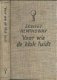 ERNEST HEMINGWAY**VOOR WIE DE KLOK LUIDT**TEXTUUR LINNEN - 1 - Thumbnail