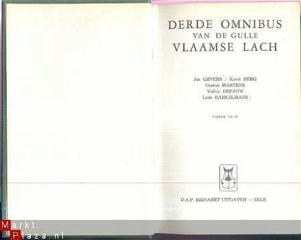 DERDE OMNIBUS VAN DE GULLE VLAAMSE LACH**GEVERS+BERG+MARTENS - 2