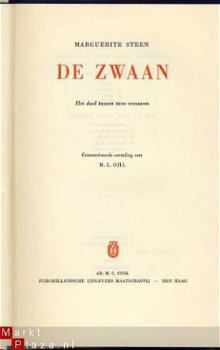 MARGUERITE STEEN**DE ZWAAN**HET DUEL TUSSEN TWEE VROUWEN** - 2