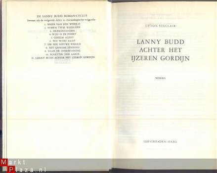 UPTON SINCLAIR**LANNY BUDD ACHTER HET IJZEREN GORDIJN*SERVIR - 2