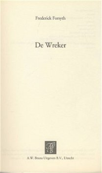 FREDERICK FORSYTH**DE WREKER**A.W. BRUNA B.V. UTRECHT - 3