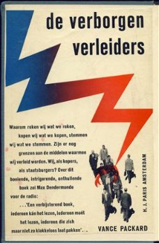 VANCE PACKARD**DE VERBORGEN VERLEIDERS*THE HIDDEN PERSUADERS