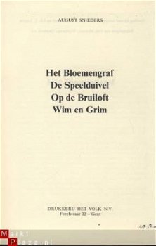 A. SNIEDERS OMNIBUS 3*1.HET BLOEMENGRAF.2.DE SPEELDUIVEL.3.4 - 6