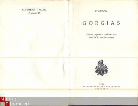 PLATOON**GORGIAS*1948*NEDERLANDSCHE BOEKHANDEL - 2