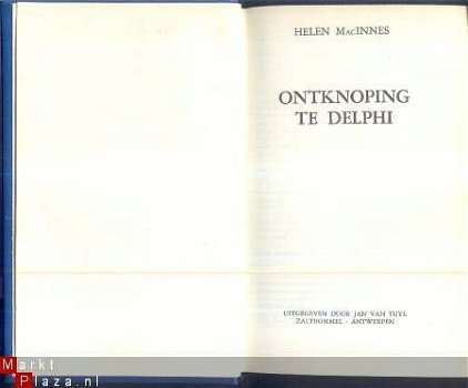 HELEN MACINNES**ONTKNOPING TE DELPHI*DECISION AT DELPHI*TUYL - 2