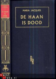 MARIA JACQUES**DE HAAN IS DOOD**REINAERT UITGAVEN**