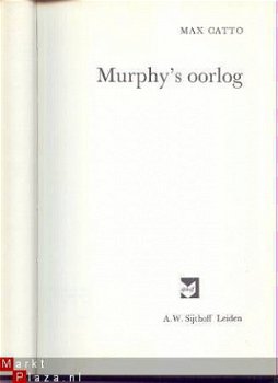 MAX CATTO**MURPHY'S OORLOG**A.W. SIJTHOFF LEIDEN - 2