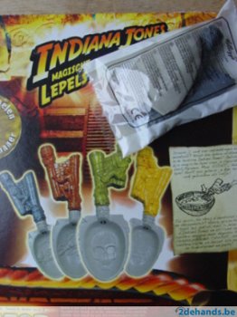 Indiana Jones Kellogg's gadget lepel x 3 - 4