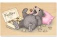 SALE NIEUW GROTE RETIRED houten stempel Beary Full Of Truffles van House Mouse - 1 - Thumbnail