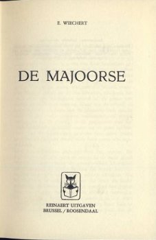 ERNST WIECHERT**DE MAJOORSE**GROENE REINAERT HARDCOVER - 2