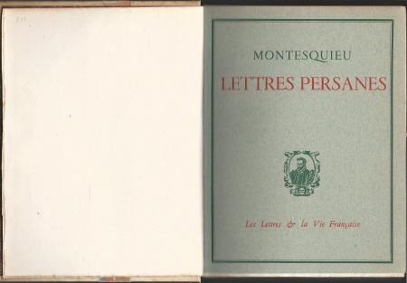 MONTESQUIEU*** ***LETTRES PERSANES**RELIURE HARDCOVER SOLID - 3